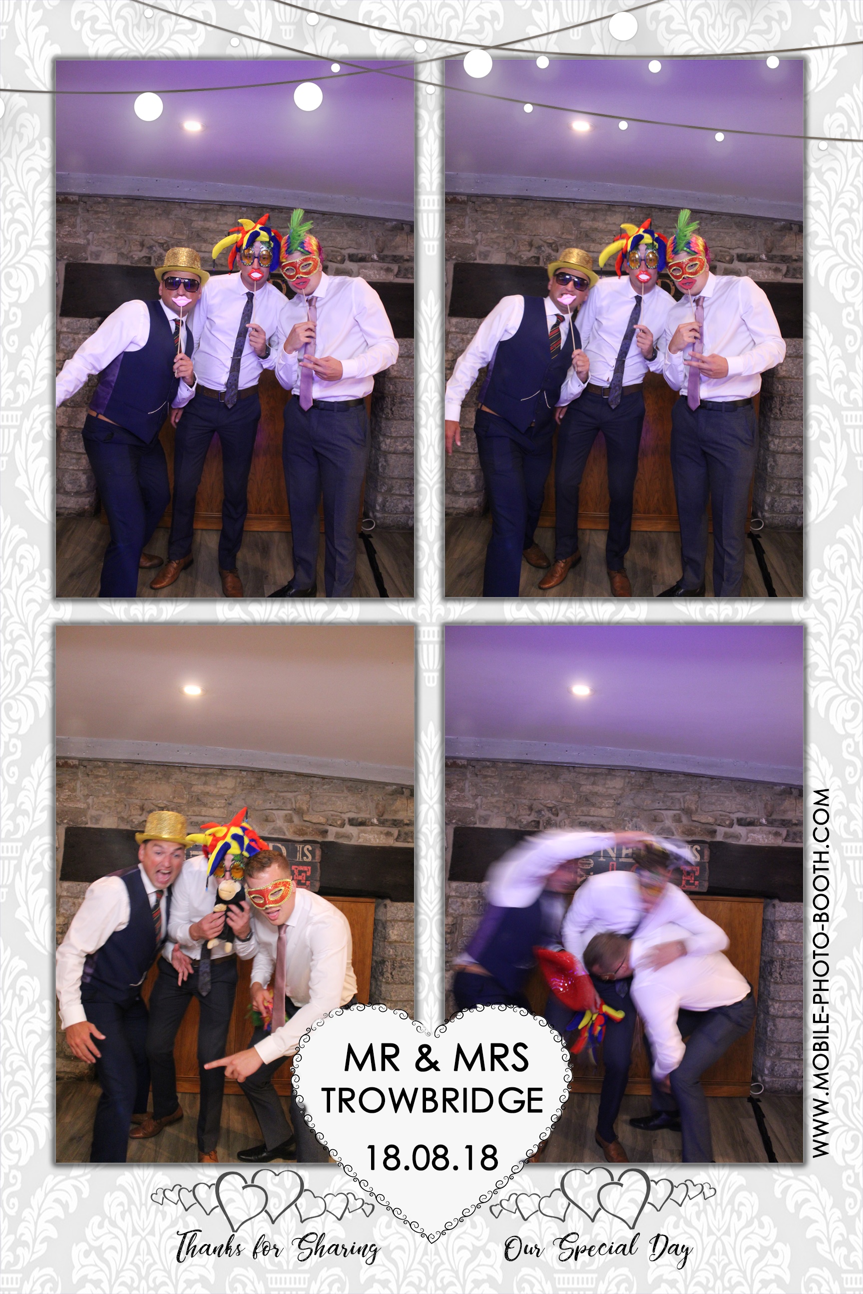 Mr & Mrs Trowbridge | View more photos from the event at images.mobile-photo-booth.com/u/MobilePhotoBoothUK/Mr-Mrs-Trowbridge